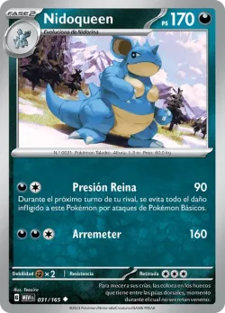 Nidoqueen #031/165 · Pokémon