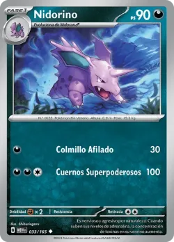Nidorino #033/165 · Pokémon