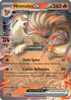 Ninetales ex #038/165 · Pokémon