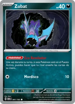 Zubat #041/165 · Pokémon