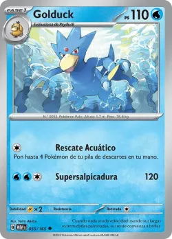 Golduck #055/165 · Pokémon