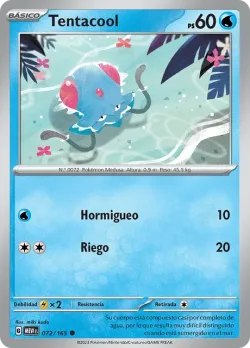 Tentacool #072/165 · Pokémon