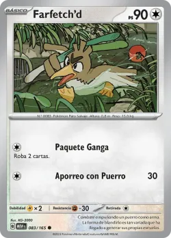 Farfetch'd #083/165 · Pokémon