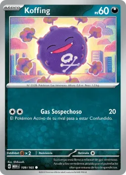 Koffing #109/165 · Pokémon