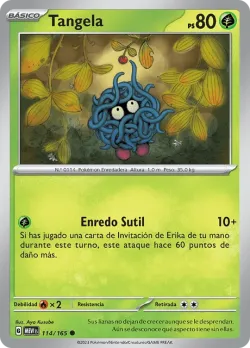 Tangela #114/165 · Pokémon