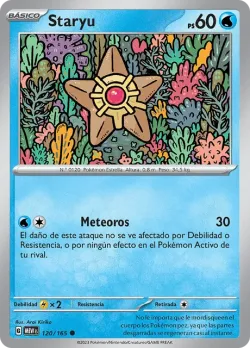 Staryu #120/165 · Pokémon