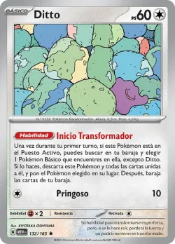 Ditto #132/165 · Pokémon