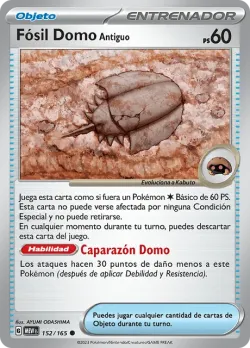 Antique Dome Fossil #152/165 · Pokémon