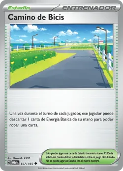 Cycling Road #157/165 · Pokémon