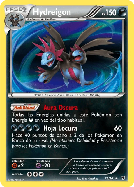 Hydreigon 「NVI 079」「ES」