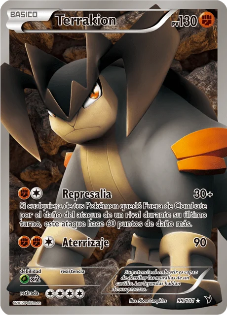 Terrakion 「NVI 099」「ES」