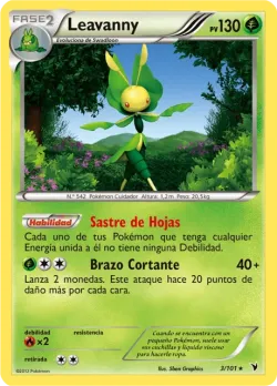 Leavanny #3/101 · Pokémon