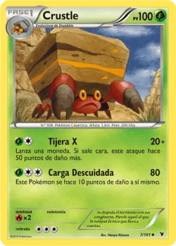 Crustle #7/101 · Pokémon