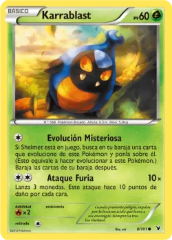 Karrablast #8/101 · Pokémon