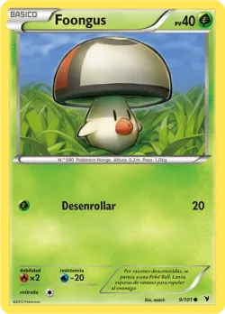 Foongus #9/101 · Pokémon