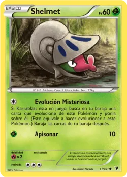Shelmet #11/101 · Pokémon