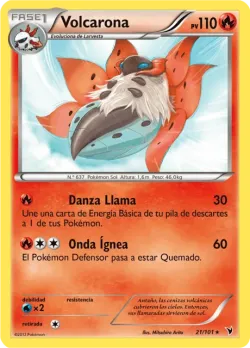 Volcarona #21/101 · Pokémon
