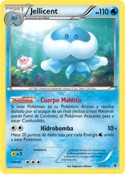 Jellicent #31/101 · Pokémon