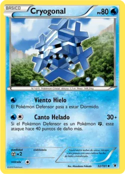 Cryogonal #32/101 · Pokémon