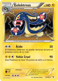 Eelektross #41/101 · Pokémon