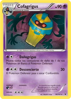 Cofagrigus #46/101 · Pokémon