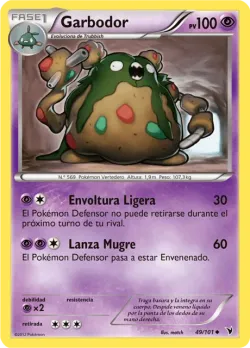 Garbodor #49/101 · Pokémon