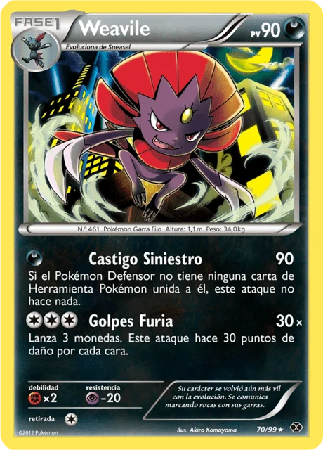 Weavile 「NXD 070」「ES」