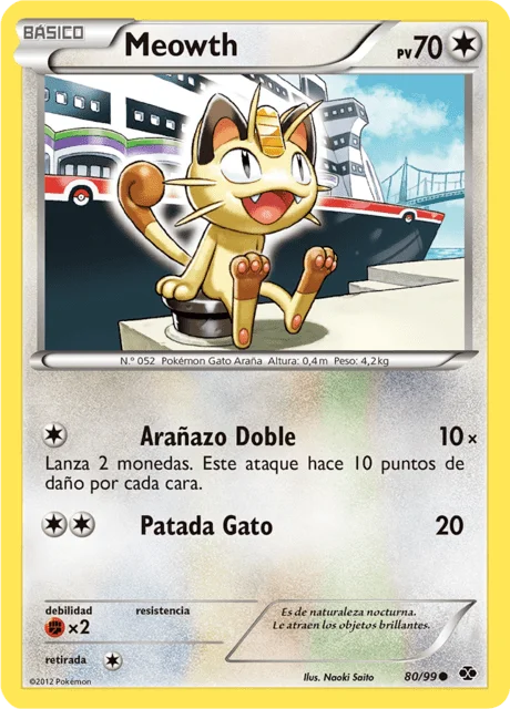 Meowth 「NXD 080」「ES」
