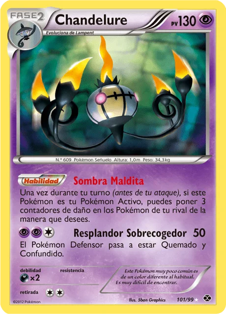 Chandelure 「NXD 101」「ES」