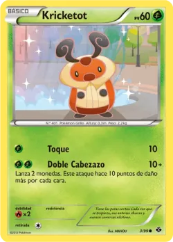 Kricketot #3/99 · Pokémon
