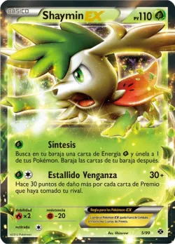 Shaymin-EX #5/99 · Pokémon