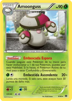 Amoonguss #9/99 · Pokémon