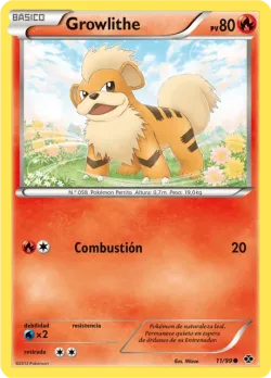 Growlithe #11/99 · Pokémon