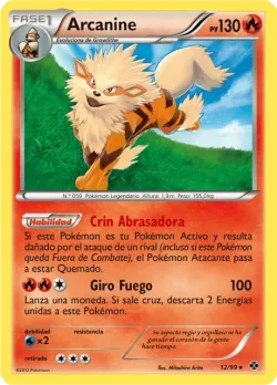 Arcanine #12/99 · Pokémon