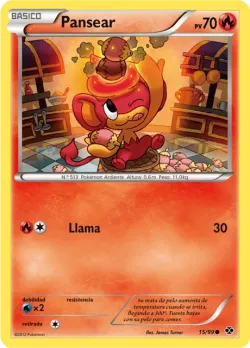 Pansear #15/99 · Pokémon