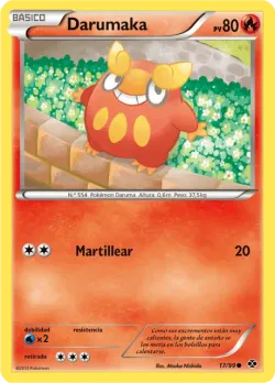 Darumaka #17/99 · Pokémon