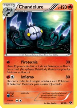Chandelure #20/99 · Pokémon
