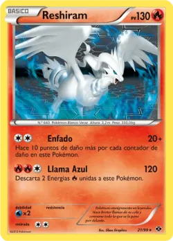 Reshiram #21/99 · Pokémon