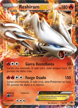 Reshiram-EX #22/99 · Pokémon
