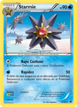 Starmie #24/99 · Pokémon