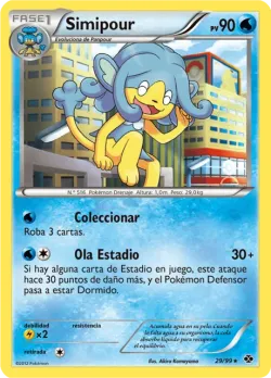 Simipour #29/99 · Pokémon