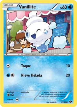 Vanillite #31/99 · Pokémon