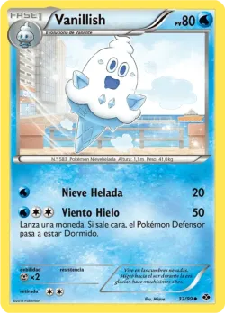 Vanillish #32/99 · Pokémon