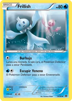Frillish #34/99 · Pokémon
