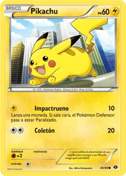 Pikachu #39/99 · Pokémon