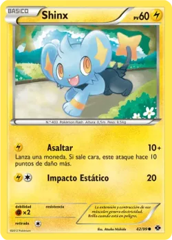 Shinx #42/99 · Pokémon