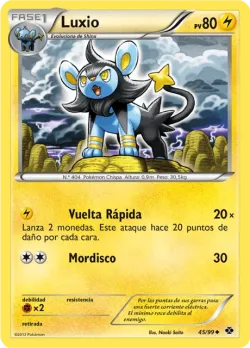 Luxio #45/99 · Pokémon