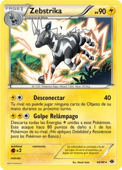 Zebstrika #48/99 · Pokémon