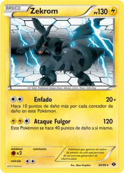 Zekrom #50/99 · Pokémon