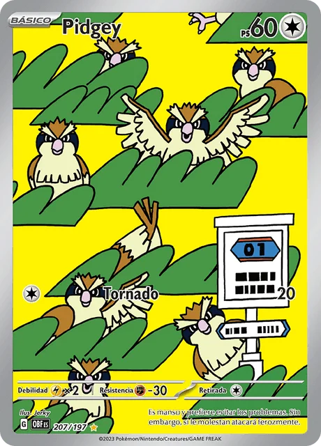 Pidgey 「OBF 207」「ES」